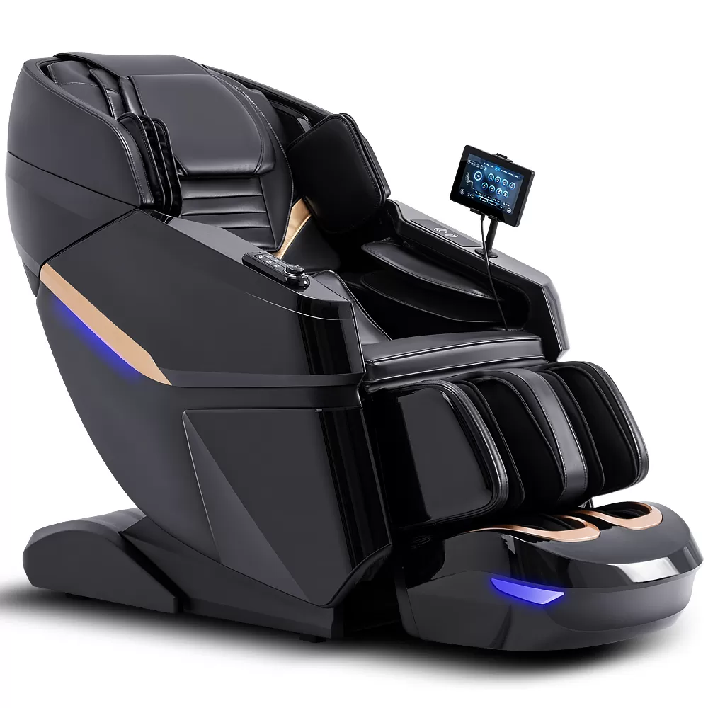 PU Leather SL Track Top End Body Care Heating Therapy Massage Chair thumbnail 2